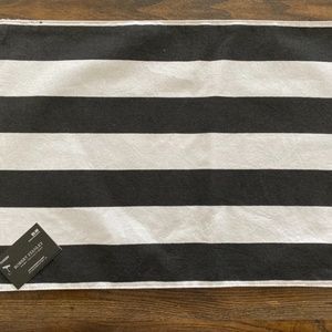 COPY - Lot of (4) Cotton Striped Placemats